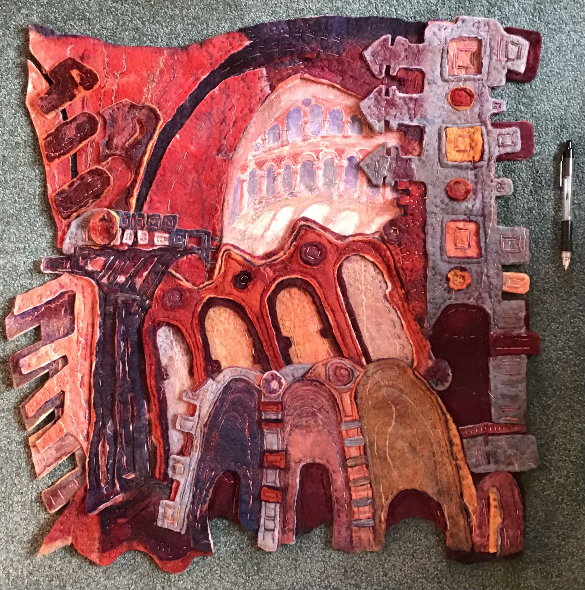 Rosemary Hill, 'Red Bologna' Rosemary Hill, 'Red Bologna'